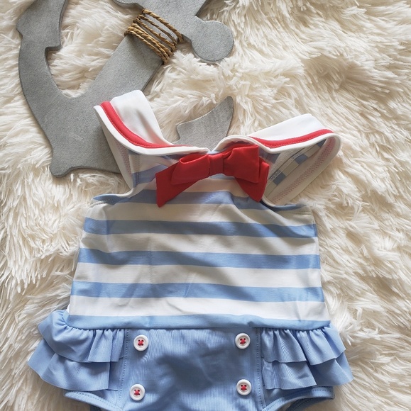 Gymboree Other - NWOT Gymboree sailor swim suit